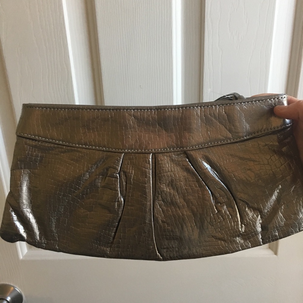 Silver clutch